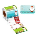 thumbnail image 4 of 500 Counts Christmas Gift Tags Self Adhesive Christmas Stickers for Xmas Presents, 4 of 10