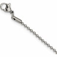 thumbnail image 2 of Stainless Steel Polished And Satin Hammered With Cz Cross Necklace (22 X 26.52) Made In China -Jewelry By Sweet Pea, 2 of 8