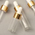 thumbnail image 3 of Essential Oil Bottle Clear Glass Dropper Bottles for Storage Use 10Pcs, 3 of 5