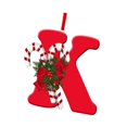 thumbnail image 4 of Adornos navideños con letras colgantes, adornos navideños decorativos para centros comerciales, coronas, cumpleaños, año Nuevo, interiores K, 4 of 8