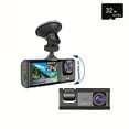 thumbnail image 1 of 1080P Dual Video Car Recorder Equipped With Infrared Night Vision, Cycle Recording, 1 of 5