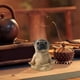 thumbnail image 5 of Accesorio de yoga para cachorros, bonito carrito de metal con ruedas para decorar el coche, figura de animal pequeño, regalo único, diseño plegable, portátil, para oficina., 5 of 7
