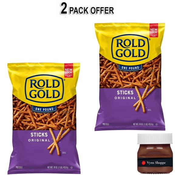 Rold Gold Pretzel Sticks Snacks, 16 oz Bag