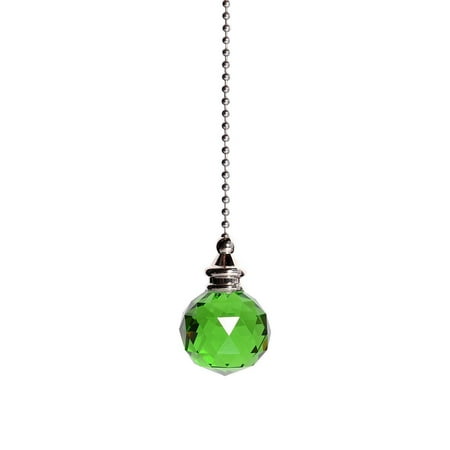 

Ceiling Fan Pull Chain Vintage Glass Paper Weights Decorative Extension Clear Fan Wreaths for Decorating Christmas Stairs Pulls for Ceiling Light Vintage Glass Garland Lamp Fan Chain