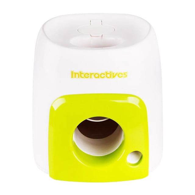 Juguete interactivo para perros de plástico, juguetes para , entrenamiento, , , enriquecimiento, juegos de búsqueda, lanzador Sunnimix Alimentador interactivo