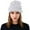 White, variant on AWZXDE Girls Rhinestone Glitter Knitted Beanie Hats For Women Double Layer Outdoor Warm Personality Street Style Cap Red