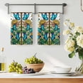 thumbnail image 3 of Butterflies Flowers Kitchen Towels Set of 3, Vintage Watercolor Animal Floral Plant Absorbent Dish Towels for Kitchen, Microfiber Hand Towel, Quick Drying Tea Towel for Cleaning Decorative Dishcloths, 3 of 7