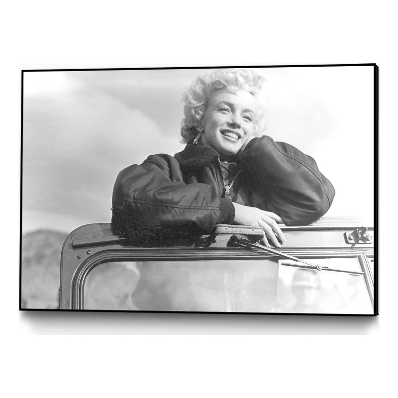 Giant Art Canvas 36x24 My Favorite Framed in MultiColor