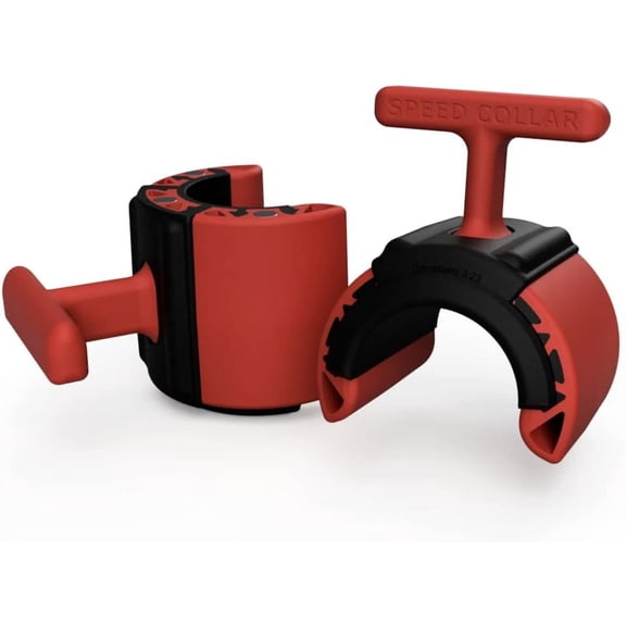Speed Collar, Olympic Barbell Clips for Crossfit and Weight Lifting