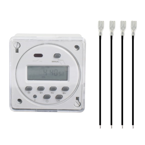 12V/24V/110V/220V Intelligent Timer Switches With Flexible Scheduling Option for Precise Control of Electrical Devices