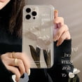 thumbnail image 1 of Art ondulado flor azul fresa lindo silicona funda trasera suave para iphone 14 x xr 7 8 plus 13 promax 11 12 mini xsmax teléfono capa Deng Xun unisex, 1 of 2
