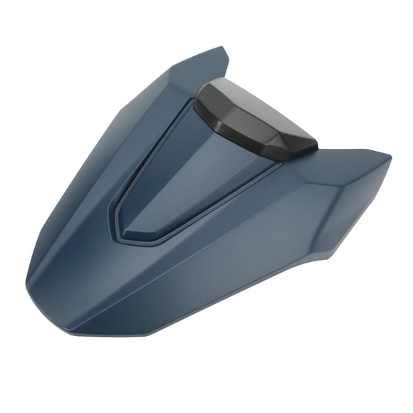 Cubierta del asiento trasero de la motocicleta, carenado de la sección trasera de plástico ABS para CB650R CBR650R 2019-Azul mate 2020