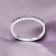 thumbnail image 4 of Anillo Churumbela De Plata 925 Con Zirconias Para Mujer Luma, 4 of 4