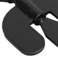 thumbnail image 2 of NFTIGB Portable Door Lock Black Upgraded Cashew Type with Screws Stainless Steel Privacy Security Guard for Home Hotel Apartment Travel, 2 of 9