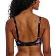 thumbnail image 2 of Freya Rose Blossom Plunge Underwire Bra (402402),32F,Black Rose, 2 of 6