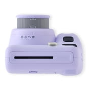 Fujifilm instax Mini SE Instant Camera Bundle with Case, 10 Pack Film, Album, and Frame Stickers, Lavender (Value Bundle)