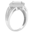 thumbnail image 4 of Sterling Silver 0.33 ct TDW Princess-Cut Diamond Ring (H-I,SI1-SI2), 4 of 6
