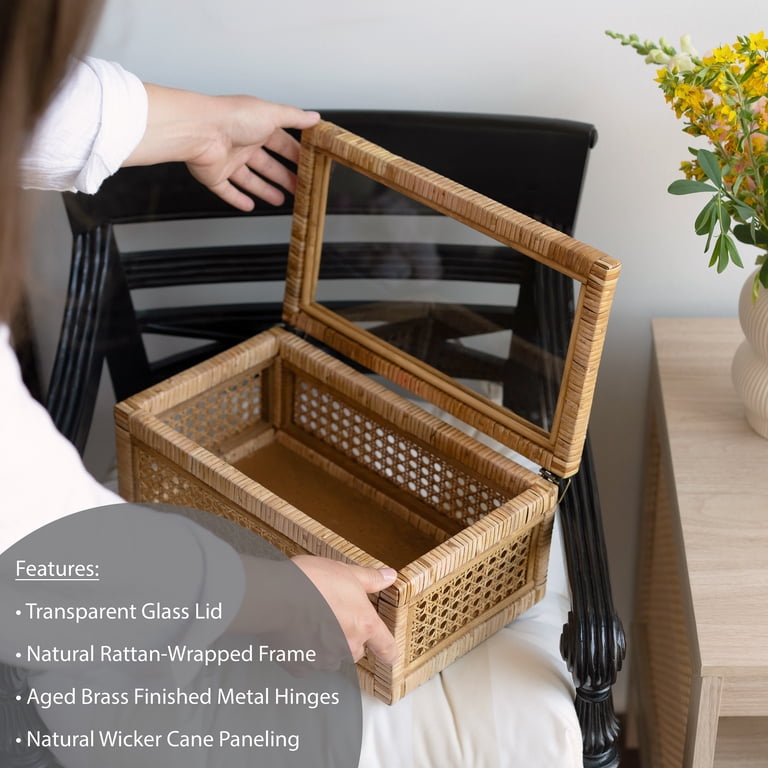 Home Decor Collection, Sterling & Noble Home Woven Rattan and