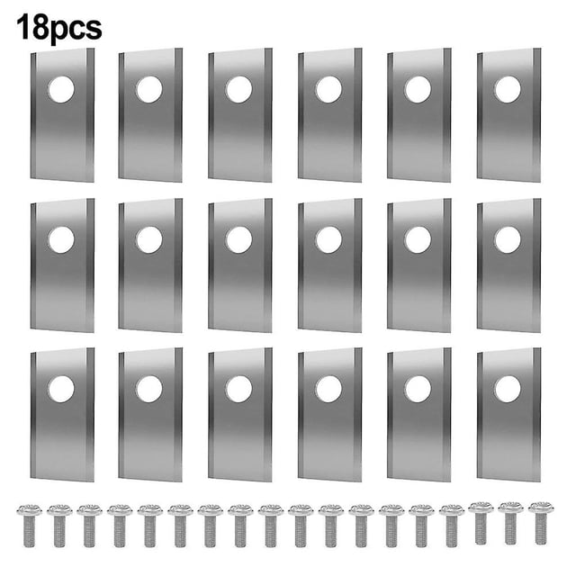 18/30pcs Lawn Robot Blade Stainless Steel Lawn Mover Replacement Blade For Worx Landroid Robotic Lawnmower Replacement Blade Set LLZ
