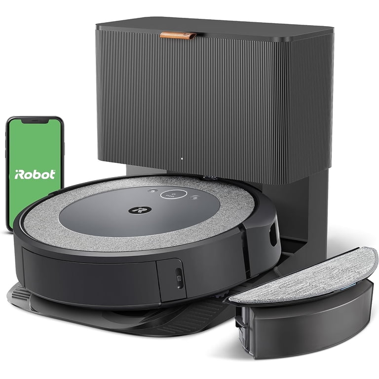 Restored IRobot Roomba Combo i5+ Self-Emptying Robot Vacuum & Mop