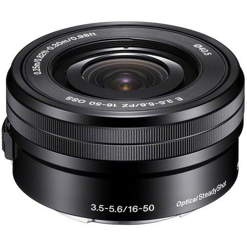 Sony SELP1650 16-50mm Power Zoom Lens (Black, Bulk Packaging)