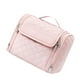 thumbnail image 4 of Neceser grande, estuche de viaje para maquillaje, bolsa de maquillaje versátil, organizador de maquillaje, bolsa de artículos de tocador para acampar, Rosa, 4 of 8
