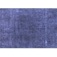 thumbnail image 1 of Ahgly Company Machine Washable Indoor Rectangle Abstract Blue Modern Area Rugs, 2' x 3', 1 of 4