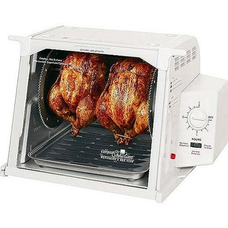 Ronco Showtime Compact Rotisserie, White
