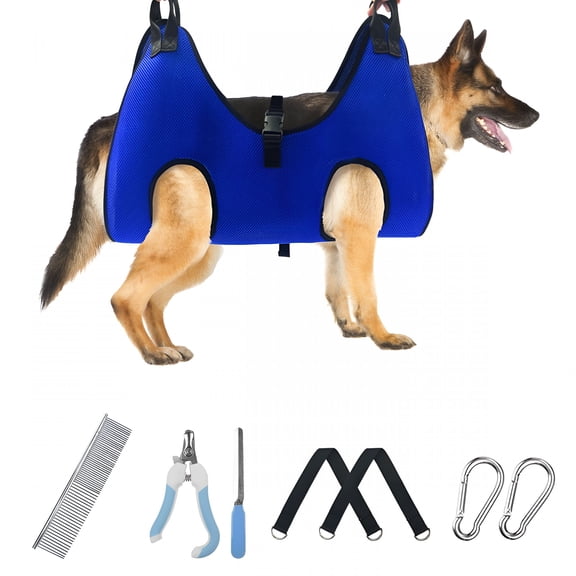 GASTROPOD Pet Grooming Hammock for Medium, Dog Grooming Hammock Harness for Dogs & Cats, Dog Grooming Harness for Nail Trimming, Cat Hanger Sling, Dog Hammock Restraint Bag