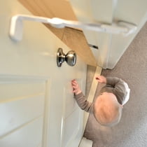 Door Buddy Child Proof Door Lock Plus Finger Pinch Guard Foam Door