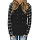 thumbnail image 2 of Sudadera con capucha para mujer, sudadera para mujer, sudadera con bloques de color, jersey informal de manga larga para mujer, la mejor en su clase, 2 of 6