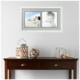 thumbnail image 2 of ArtToFrames Collage Photo Picture Frame with 2 - 8.5x8.5 Openings, Framed in White with TV Grey and Black Mats (CDM-3966-40), 2 of 8