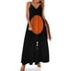 thumbnail image 1 of Nuevo vestido elástico sin mangas morado y naranja, vestido de fiesta de noche para mujer, 1 of 7