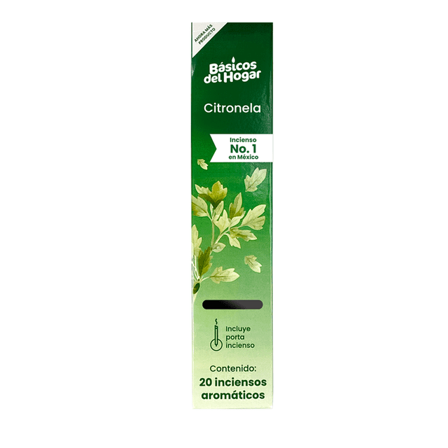 Incienso Prichos Aroma Citronela Caja con 20 Piezas