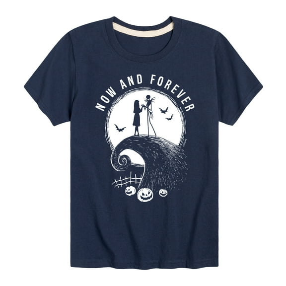 The Nightmare Before Christmas - Now And Forever - Youth Short Sleeve Graphic T-Shirt