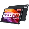 thumbnail image 1 of Tablet YQSAVIOR 10.1 Android 13 10 GB RAM 64 GB ROM 512 GB Negra, 1 of 4