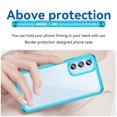 thumbnail image 5 of Dteck for Samsung Galaxy A54 5G Case, Shockproof Advanced Soft TPU Bumper Hard Clear PC Back Slim Fit Anti-Scratch Lightweight Protective Cover, Blue, 5 of 8