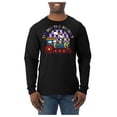 thumbnail image 2 of Wild Bobby Its Okay to Be Different | Train Autism Awareness Men Long Sleeve Shirt, 2 of 6