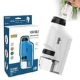 thumbnail image 1 of Pocket Sized Microscope - With LED Light, Portable & High Definition, Suitable for Children & Students, Observe Microorganisms, 1 of 6