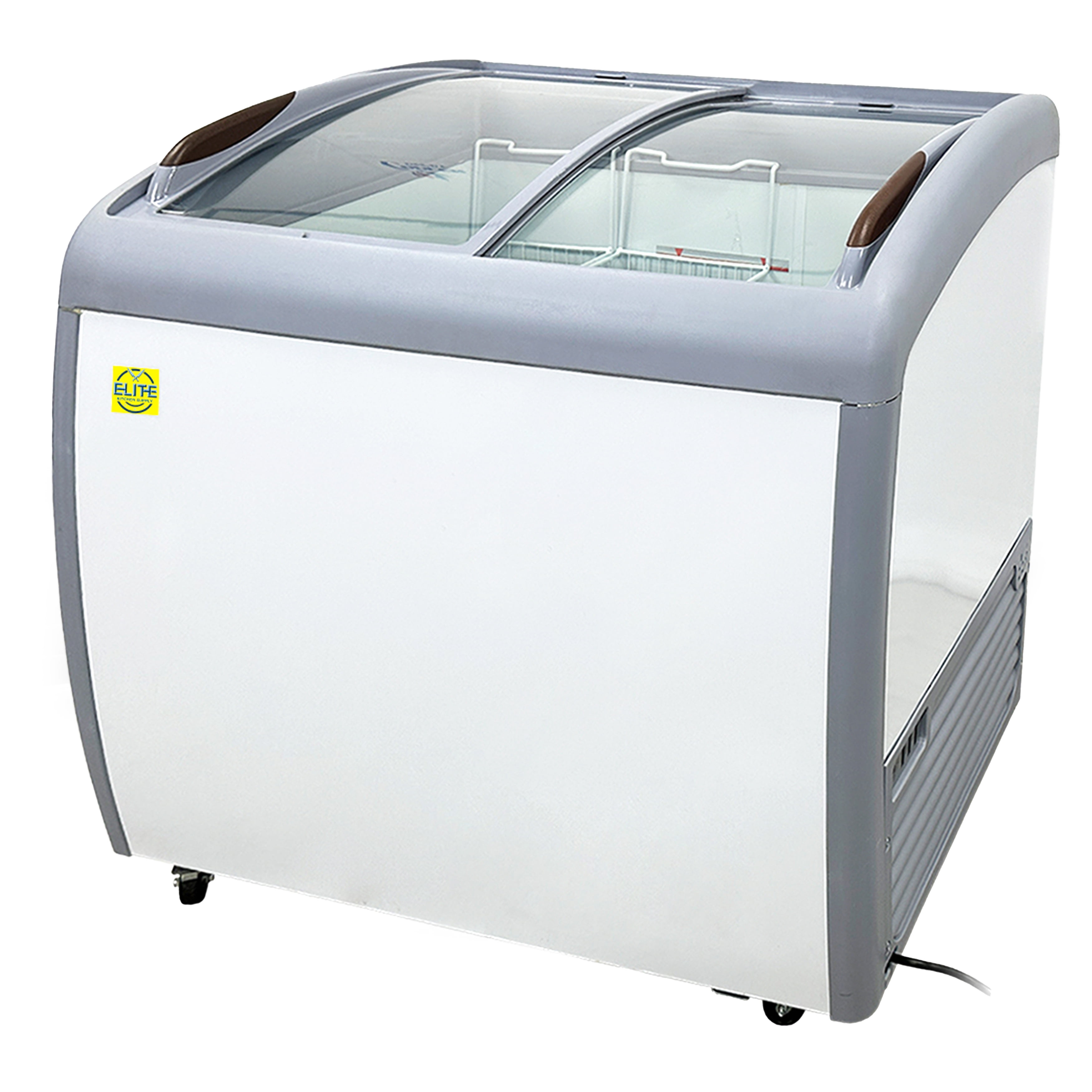 39 in. Commercial Chest Freezer with Two Basket Inside 6.7 Cu. Ft. Ice Cream Gelato Chest Freezer , NSF Certified