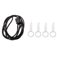 thumbnail image 2 of Accesorios Del Reproductor Del Coche Del Cable sonido AUX Del Extremo Femenino de 3.5mm para Black Yotijar Cable auxiliar del adaptador del coche, 2 of 10
