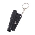 thumbnail image 1 of Martillo de seguridad contra incendios negro, herramienta de Escape de coche con resorte, interruptor de ventana de coche dos en uno, 1 unidad, 1 of 5