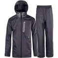 thumbnail image 2 of Geeksport Rain Gear for Men Waterproof Protective Rain Suits Hooded Rain Coats and Pants, 2 of 7