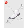 Hanes Men's Big and Tall XTemp Cushioned with Arch & Vent Ankle Socks