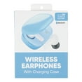thumbnail image 6 of Wireless Bluetooth Earbuds with Charging Case, Glossy Blue, 20 Hours Playtime, 6 of 6