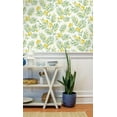 thumbnail image 2 of NextWall Lemon Branch Peel and Stick Wallpaper, 2 of 5