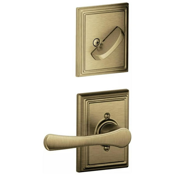 Schlage F59-Vla-Add Avila Single Cylinder Interior Pack - Brass