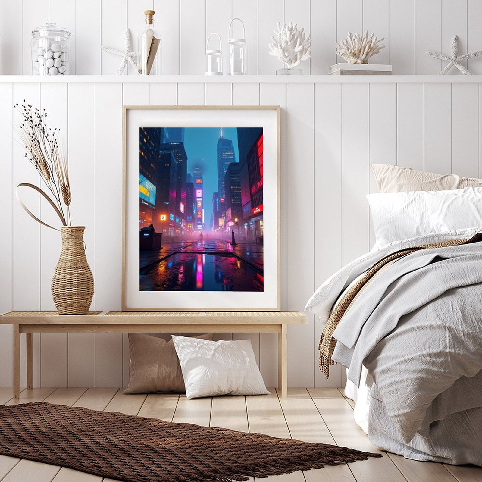 Diamond Art Kits for Adults - Cool Cyberpunk Cityscape Print No.84 5D Frameless Dimond Painting Kit for Adults Beginner, Round Diamond Kits for Home Wall Decor, Gift for Women