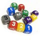 thumbnail image 1 of 10 Pieces Number 1 2 3 1 2 3 D6 14mm Acrylic Dice 6-sides Dices For Board Game Cubes 6 Colors Shry, 1 of 3