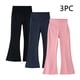 thumbnail image 1 of Cowsor 3PC Girls Flare Leggings Kids Bell Bottoms High Waisted Bootcut Yoga Dance Flared Pants, 1 of 7